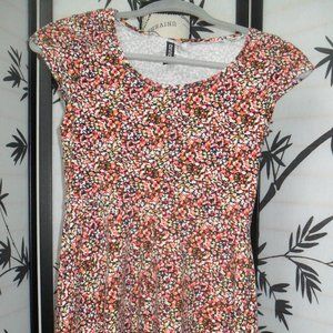 H&M Divided floral dress